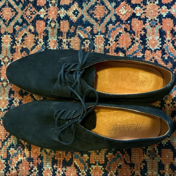 Madewell Nubuck Oxford ‘Frances’ - Picture 1 of 7